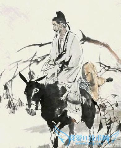 诗人杜甫画像 诗人杜甫画像