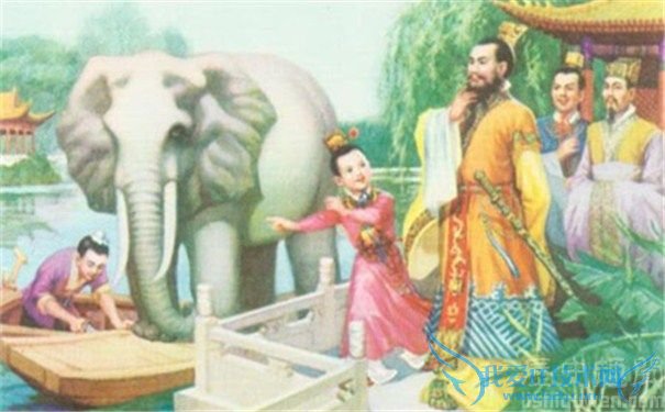 曹冲称象图 曹冲称象图