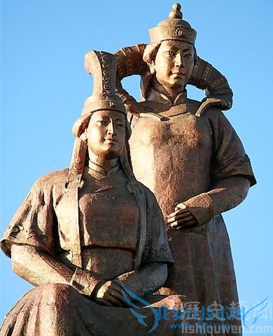 孛儿帖皇后雕塑 孛儿帖皇后雕塑