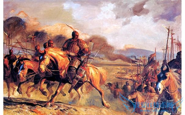 柏举之战油画 柏举之战油画