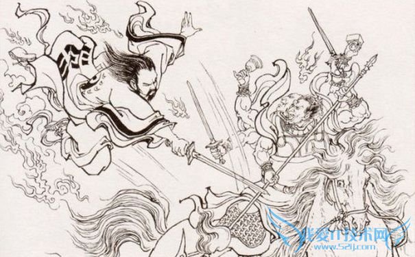 殷郊和广成子交战图片 殷郊和广成子交战图片