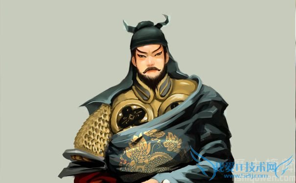 卢俊义漫画像 卢俊义漫画像