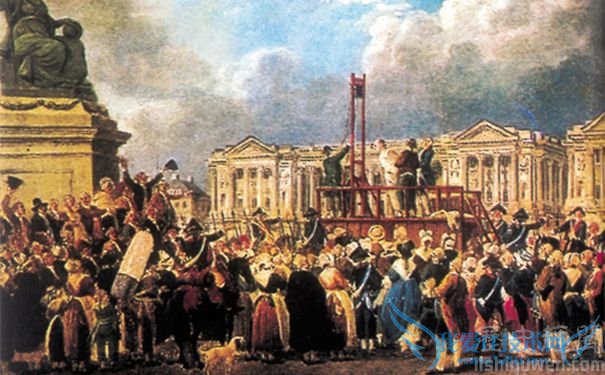 路易十六被推上断头台 路易十六被推上断头台