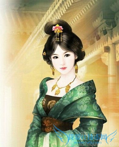 唐朝城阳公主画像 唐朝城阳公主画像