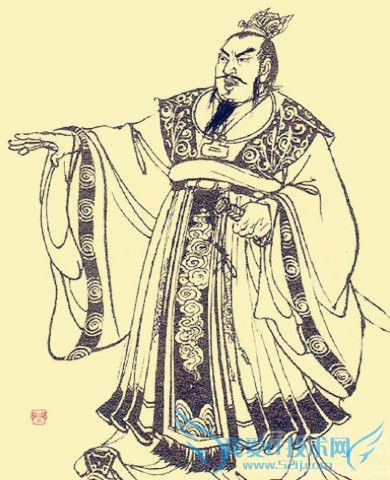 晋武帝像 晋武帝像