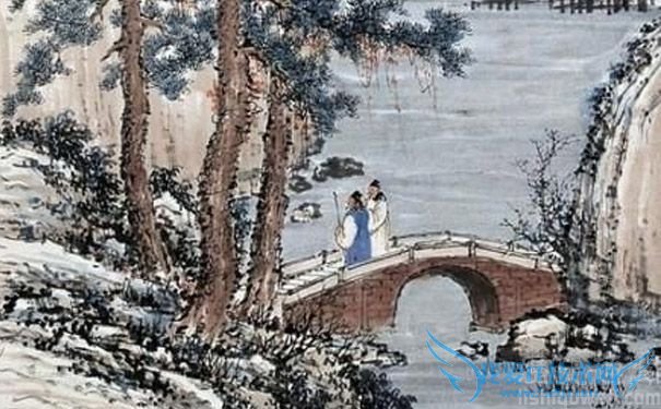 《夜飞鹊·河桥送人处》诗词配图 《夜飞鹊·河桥送人处》诗词配图