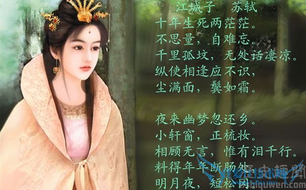 苏轼思念爱妻之作.jpg 苏轼思念爱妻之作.jpg