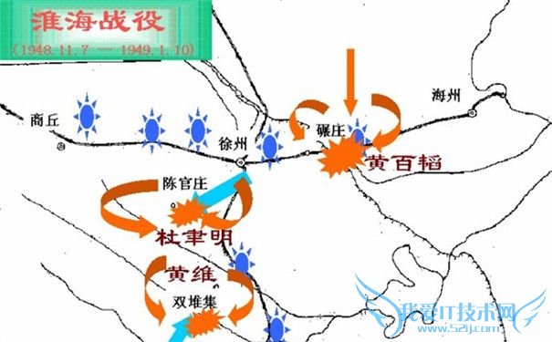 淮海战役地图 淮海战役地图