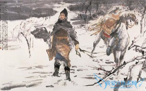 辛弃疾送别陈亮画像 辛弃疾送别陈亮画像