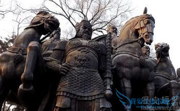 李渊起兵雕像 李渊起兵雕像