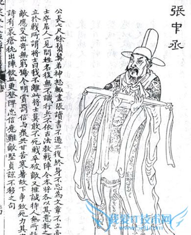 张巡画像 张巡画像