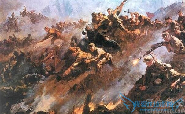 上甘岭战役油画 上甘岭战役油画