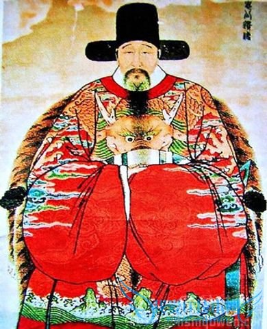 一代名臣张居正的画像 一代名臣张居正的画像