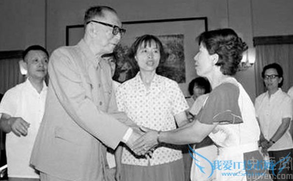 1980年的聂荣臻与美惠子 1980年的聂荣臻与美惠子