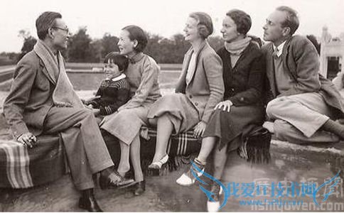 林徽因与金岳霖合照 林徽因与金岳霖合照