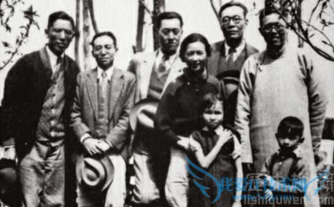 林徽因与金岳霖合影 林徽因与金岳霖合影