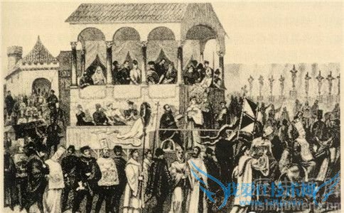 塞尔维特因为宣传血液循环论被烧死 塞尔维特因为宣传血液循环论被烧死