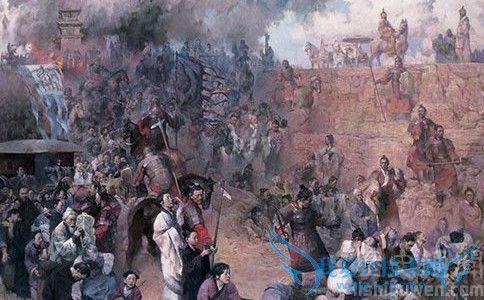 “焚书坑儒”图 “焚书坑儒”图