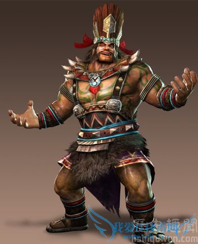 游戏中的孟获 游戏中的孟获