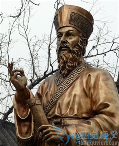 利玛窦铜像 利玛窦铜像