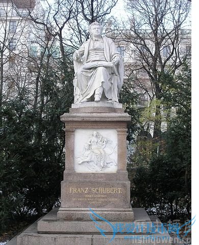 舒伯特雕像 舒伯特雕像