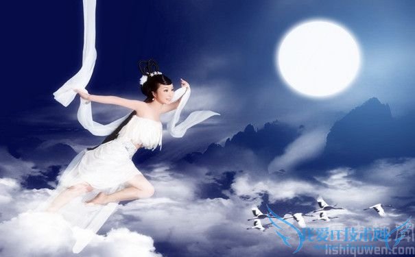 嫦娥奔月唯美照片 嫦娥奔月唯美照片