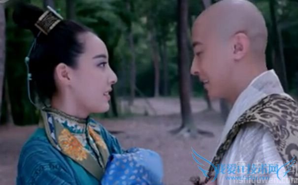 高阳公主和辩机和尚剧照 高阳公主和辩机和尚剧照