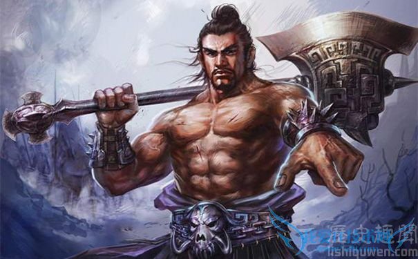 《三国志大战》中许褚形象 《三国志大战》中许褚形象