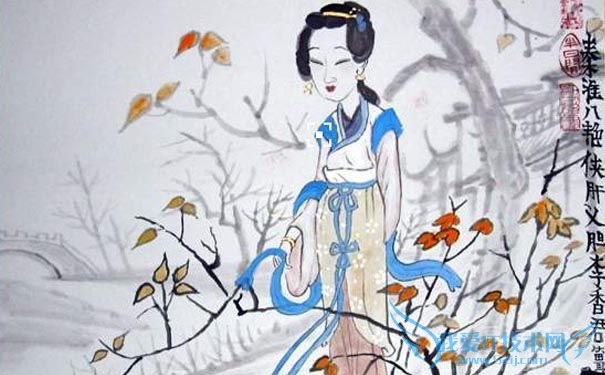 李香君画照 李香君画照