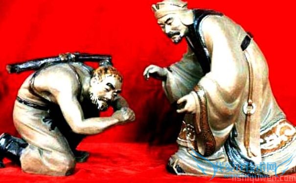 负荆请罪雕塑 负荆请罪雕塑