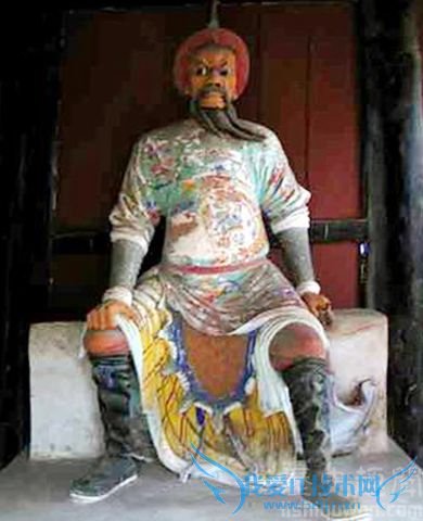 张献忠泥像 张献忠泥像