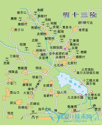 明十三陵地理位置 明十三陵地理位置