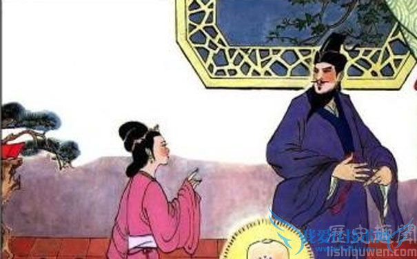 王安石辞妾插画 王安石辞妾插画