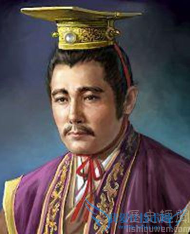 赵惠文王漫画像 赵惠文王漫画像