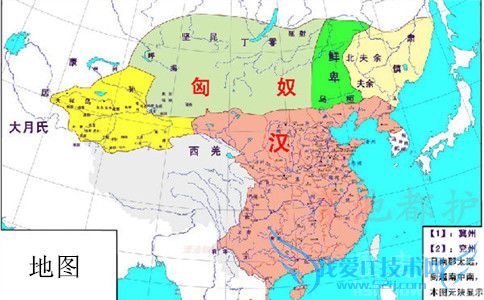 匈奴地图 匈奴地图