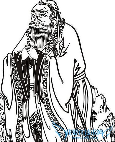 孔子画像 孔子画像