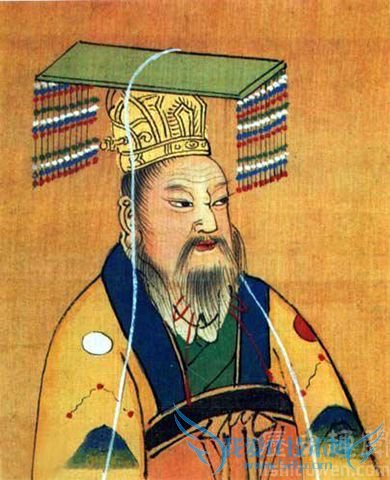 隋炀帝的画像 隋炀帝的画像