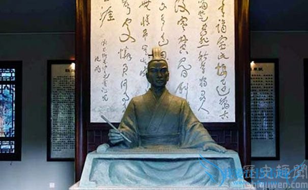 贾谊塑像 贾谊塑像