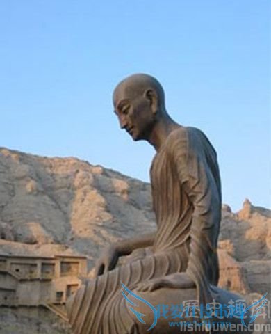 鸠摩罗什像 鸠摩罗什像