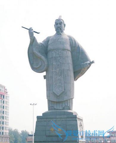 钟繇的雕像.jpg 钟繇的雕像.jpg