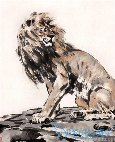 徐悲鸿狮子 徐悲鸿狮子