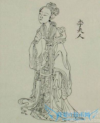 李夫人画像 李夫人画像