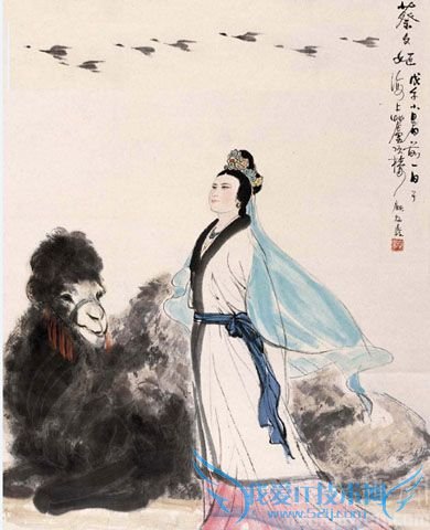 蔡文姬画像 蔡文姬画像