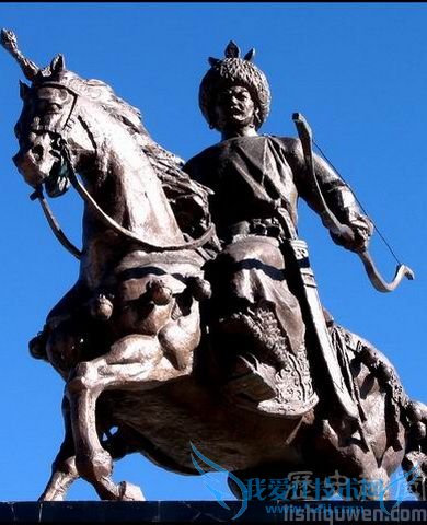 赵武灵王雕像 赵武灵王雕像