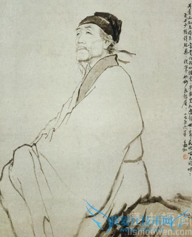 诗圣杜甫画像 诗圣杜甫画像