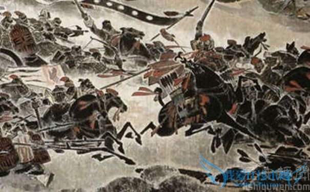 李陵和匈奴大军激战 李陵和匈奴大军激战