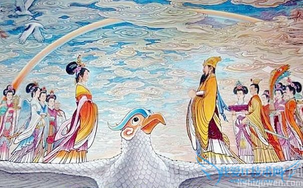 周穆王与西王母(图) 周穆王与西王母(图)