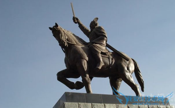 吴起塑像 吴起塑像