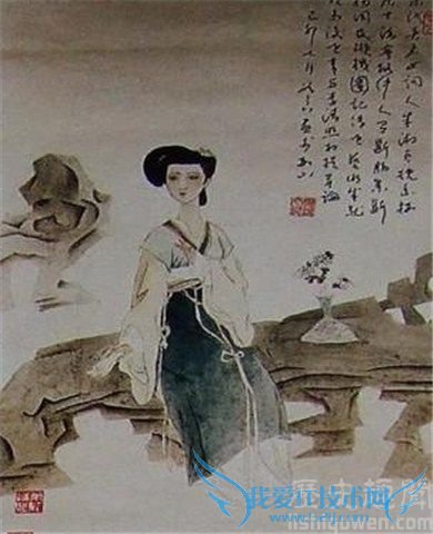 朱淑真像 朱淑真像