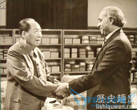 毛泽东会见巴基斯坦总理布托 毛泽东会见巴基斯坦总理布托